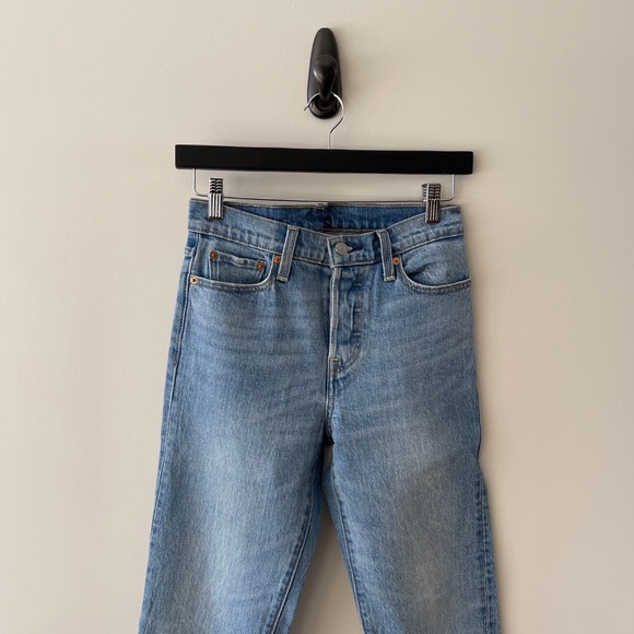 LEVI'S WEDGIE STRAIGHT JEAN in Rough Tide - Picture 3 of 7